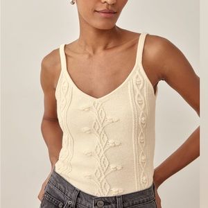 Reformation|NWT COTTON SWEATER TANK (size:M)
